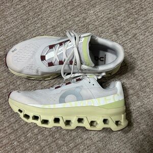 Cloud Women’s Cloudmonster Running Shoes Frost Acacia size W9.5